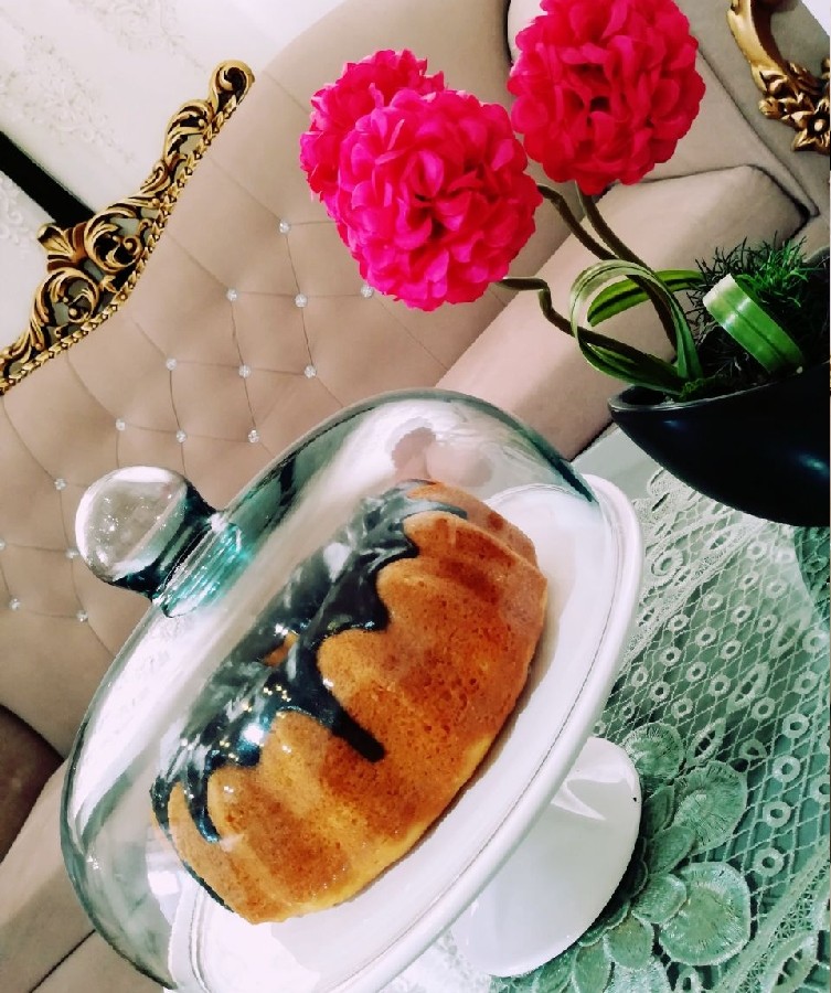 عکس کیک عصرانه ی ما