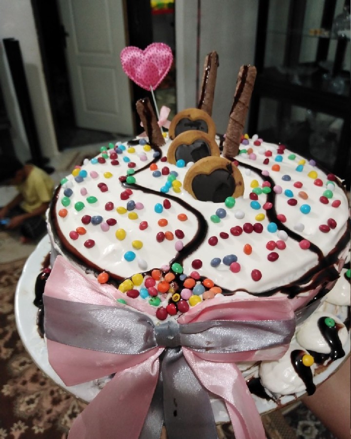 کیک تولد برای دختر عزیزم