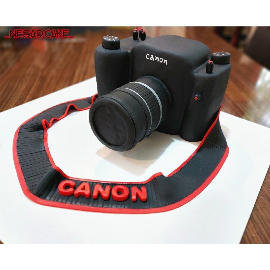 عکس کیک دوربین سه بعدی