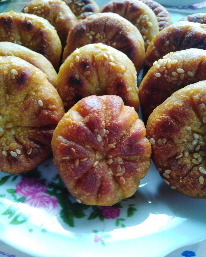 نان روغنی سنتی آذربایجان شیدا پز 