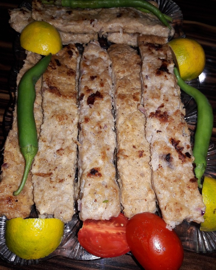 کباب تابی مرغ قرارپاپیونی مصی