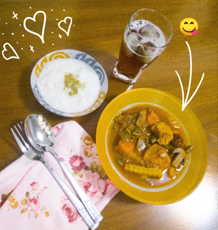 خوراک لوبیا سبز