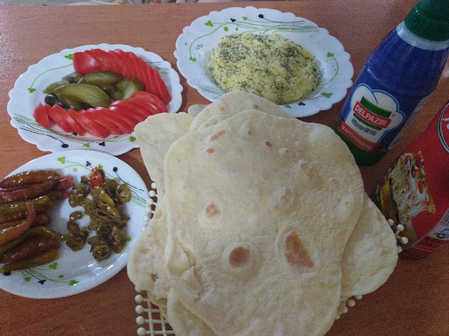 عکس شام ساده