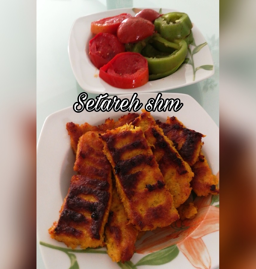 عکس ✴️کباب تابه ای مرغ✴️