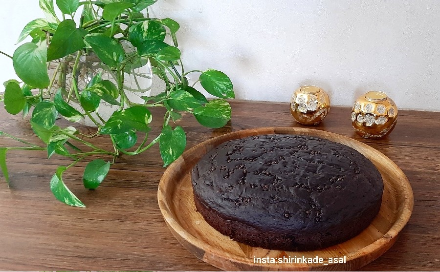 کیک موز شکلاتی رژیمی
