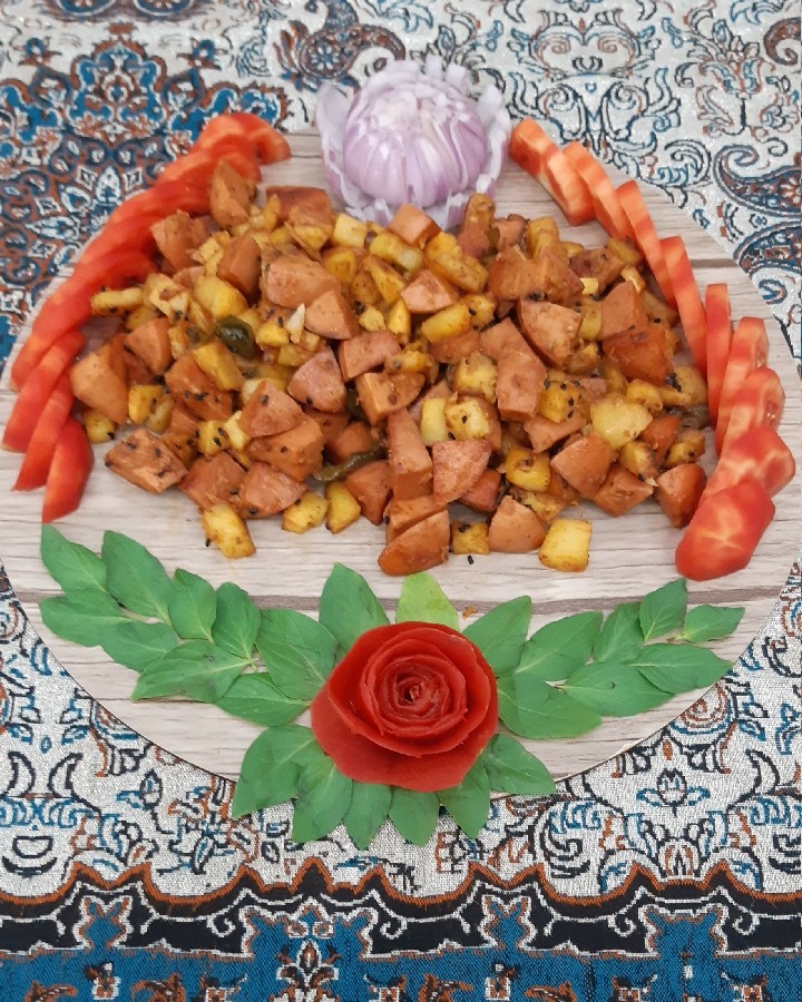 خوراک سوسیس