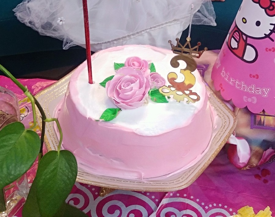 عکس کیک تولد دخترم