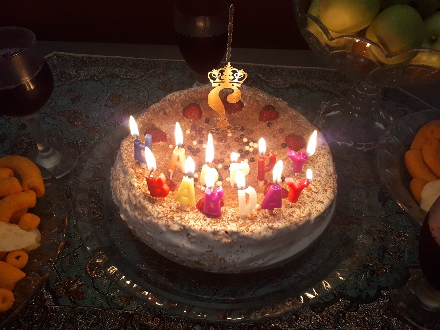 عکس کیک تولد خواهرم 