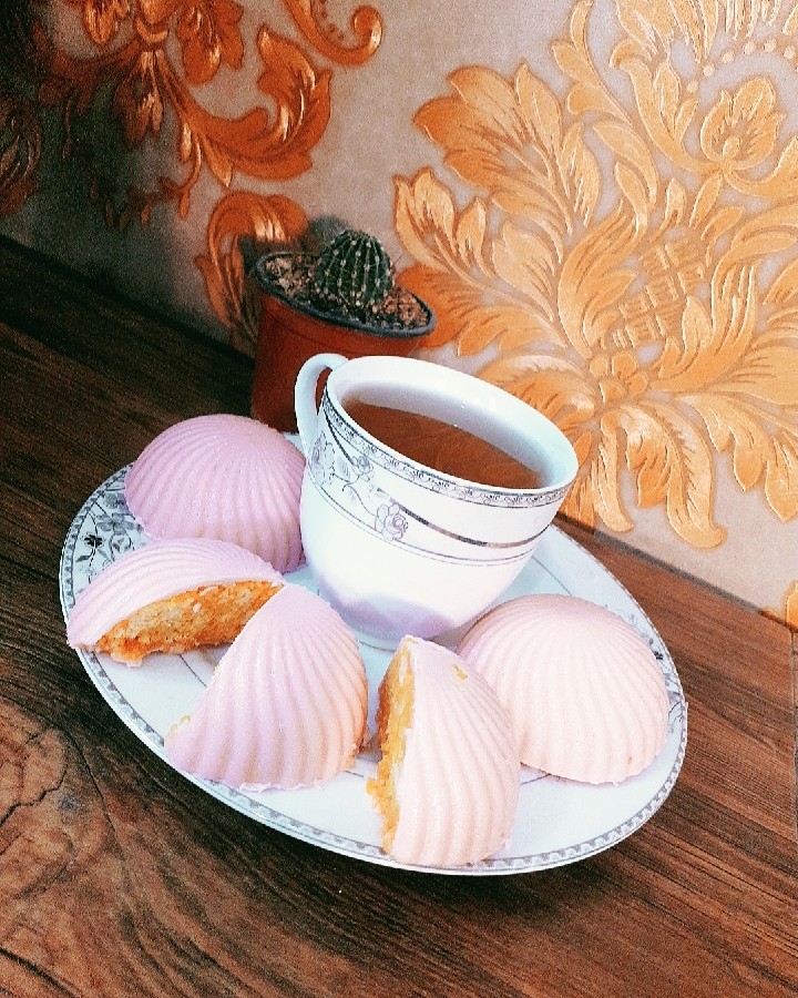 عکس کیک باروکش شکلات