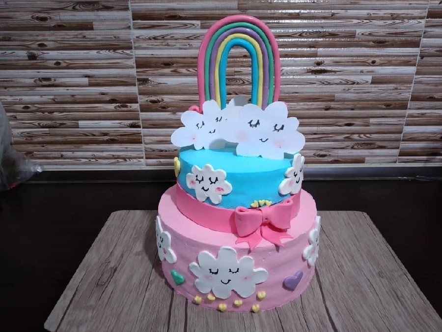 عکس کیک تولد برای دو قولوها