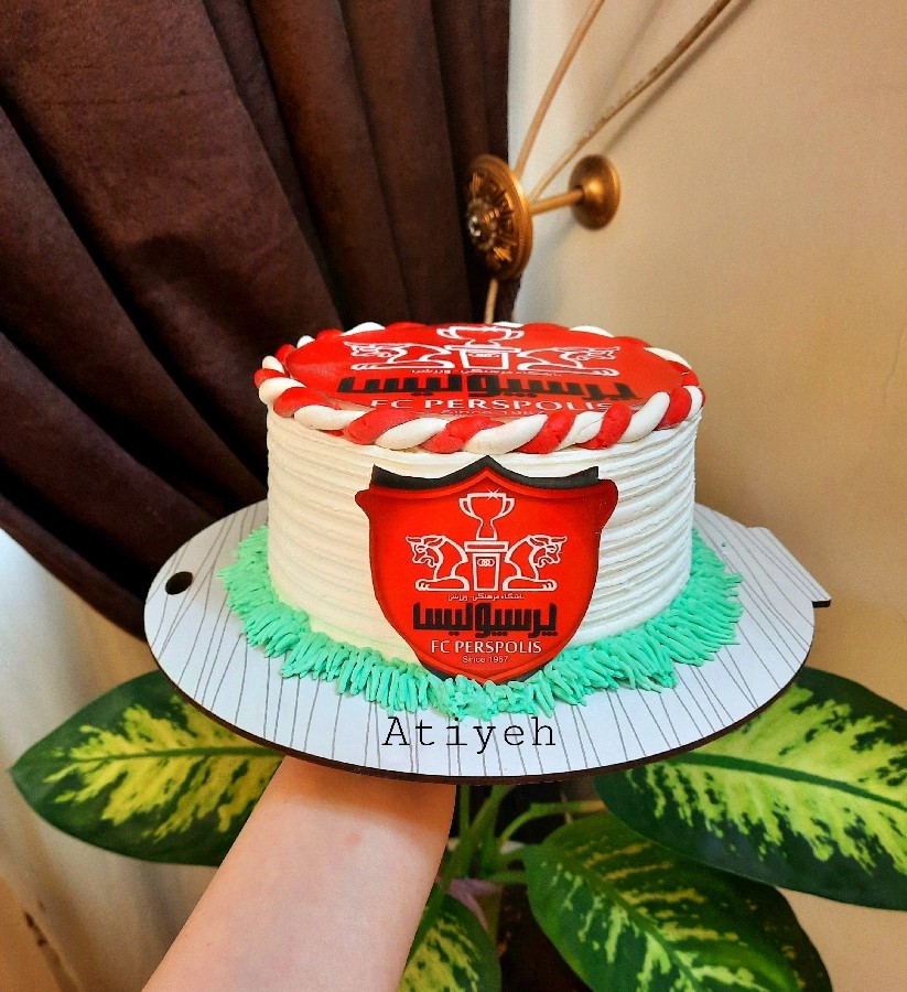 عکس کیک تولد تِم پرسپولیس