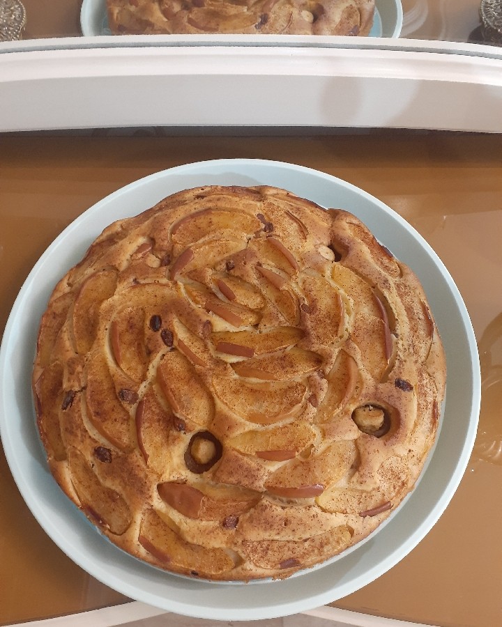 عکس کیک پای سیب