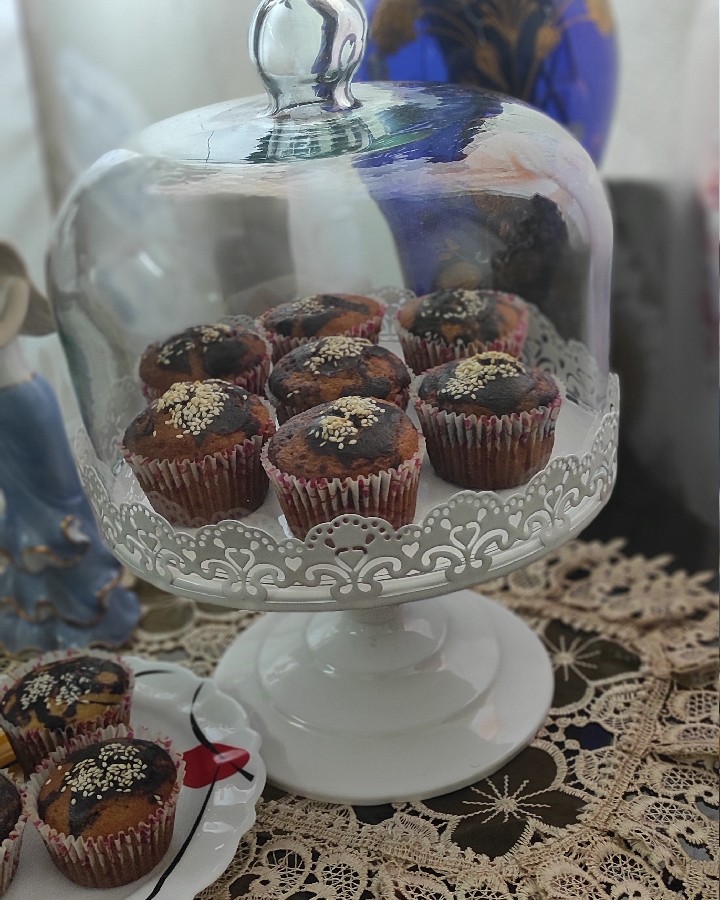 عکس کیک یزدی کاکائویی