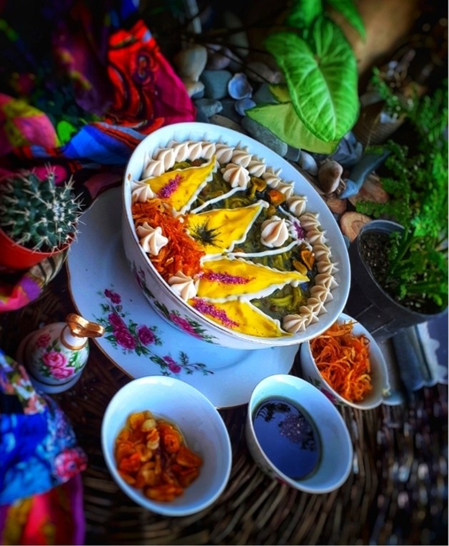 عکس آش رشته. قرارخواهرانه
