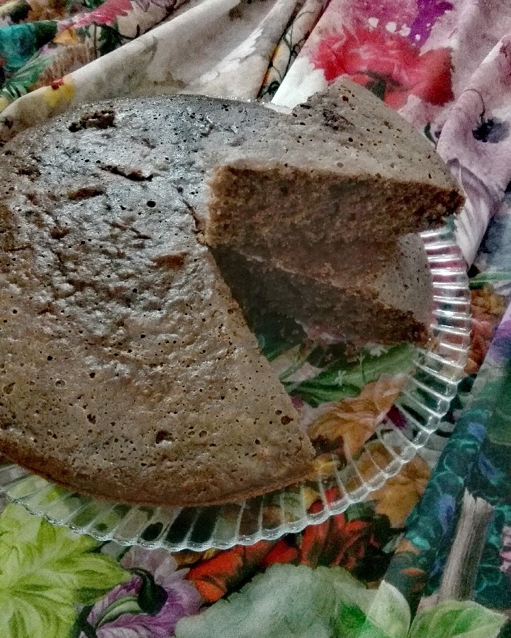 عکس کیک شکلاتی در تستر