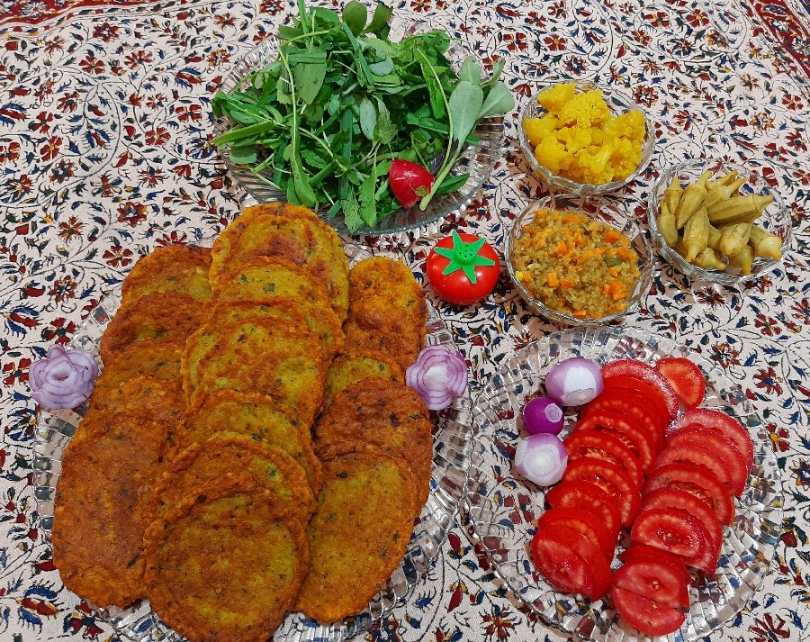 عکس کتلت با گوشت بوقلمون