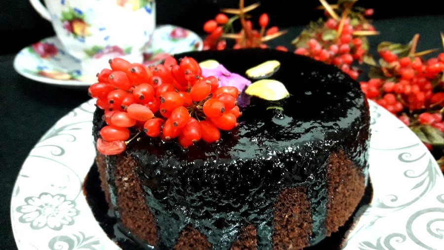 عکس کیک خیس شکلاتی(پست ویژه)