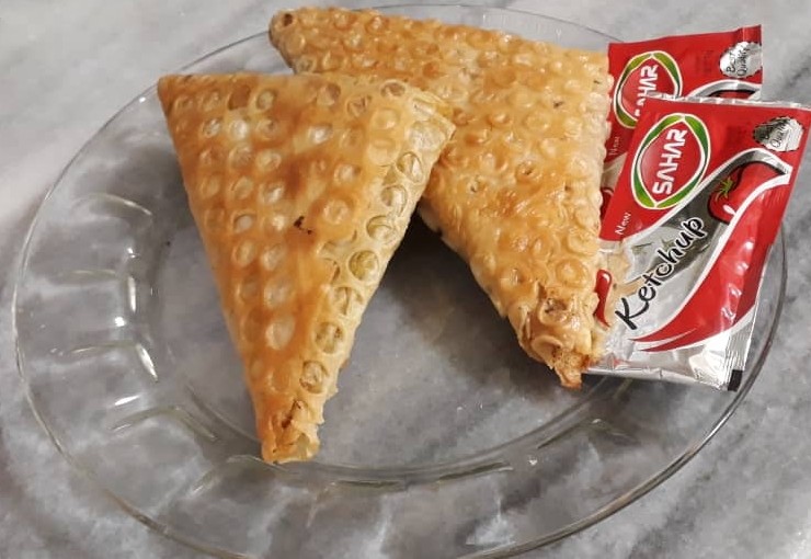 سمبوسه خوشمزه دختر پز