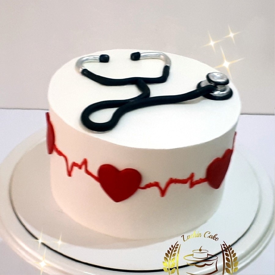 عکس کیک تم پزشکی