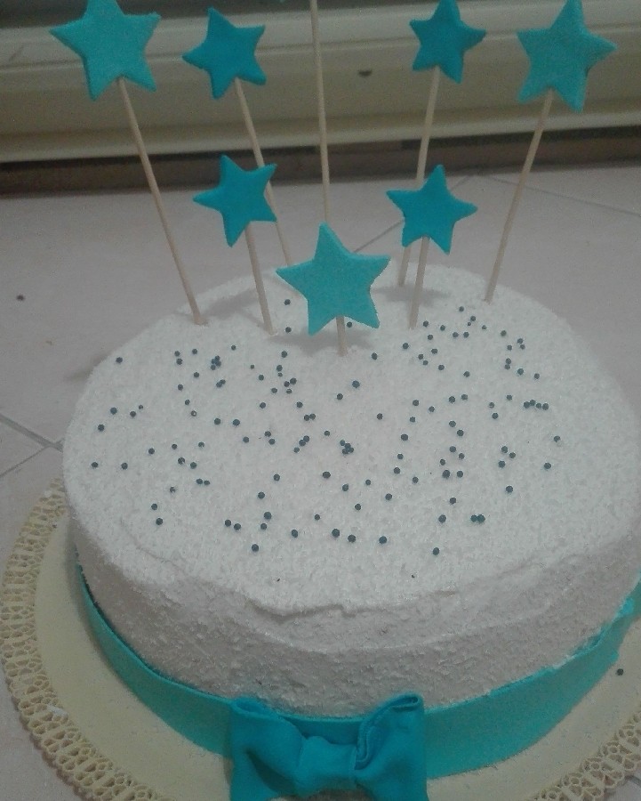 کیک تولد خودم پز 