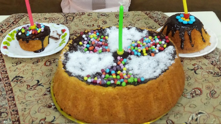 کیک برای تولد حضرت محمد 