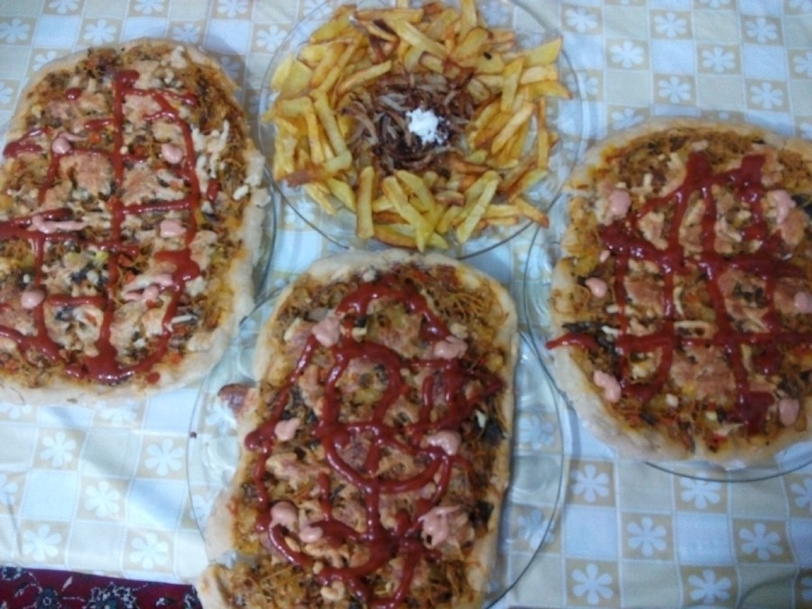 پیتزا ماکارانی 