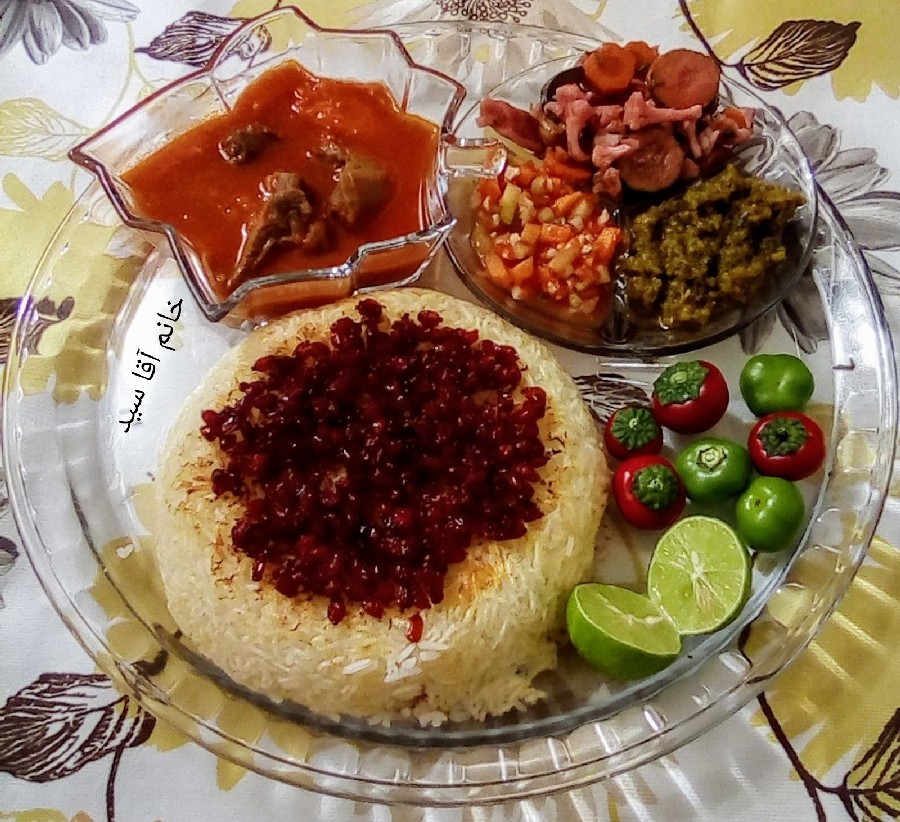 عکس چلو گوشت