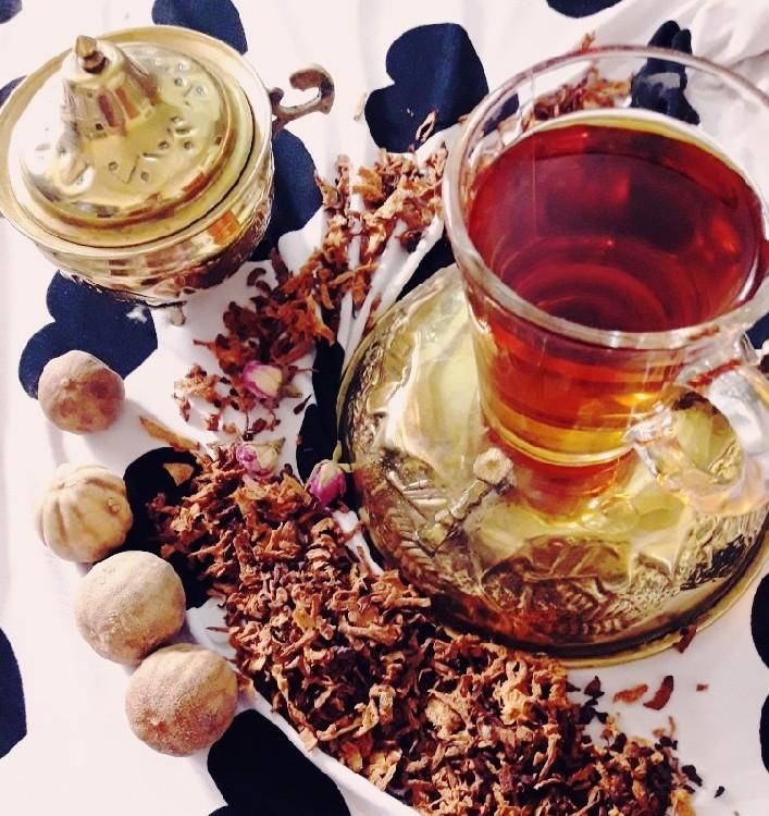 دمنوش به خشک