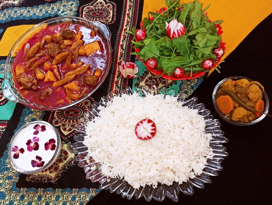 عکس خورش بامیه اهوازی ?