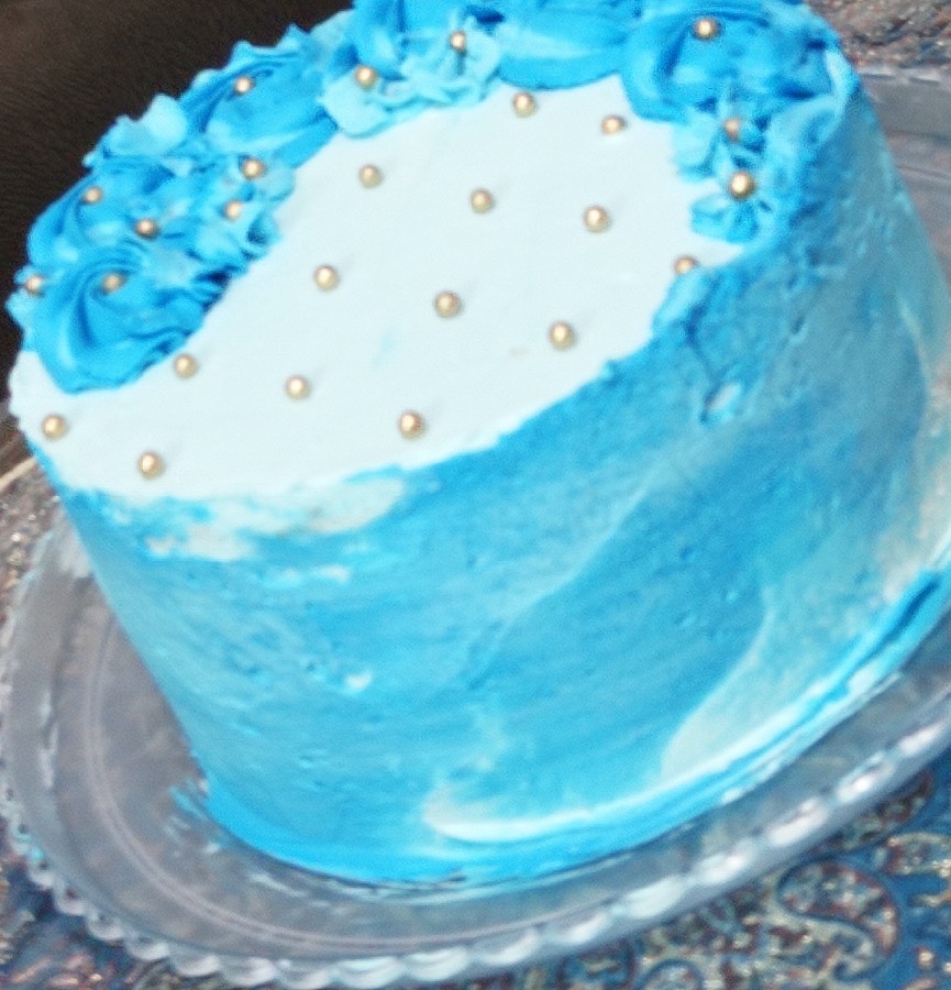 کیک تولد شوهر عمه ?
البته با کمک دوستم درست کردیم