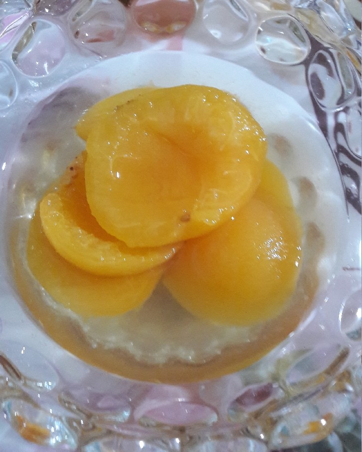 کمپوت زرد آلو و سیب