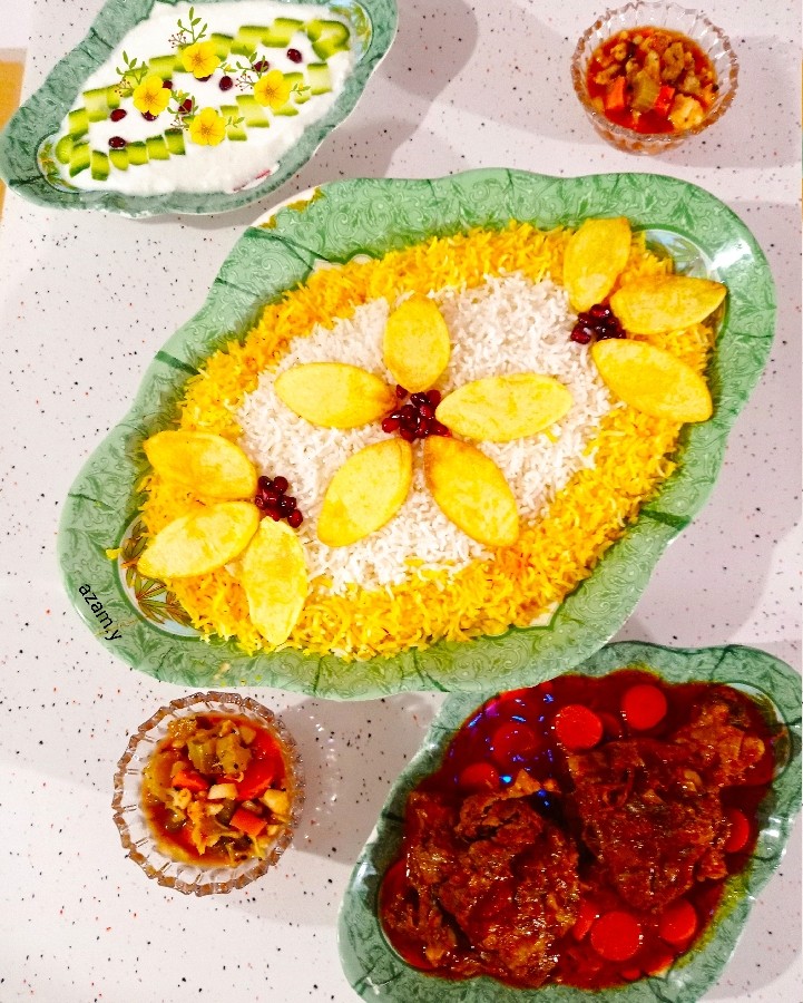 عکس چلو گوشت