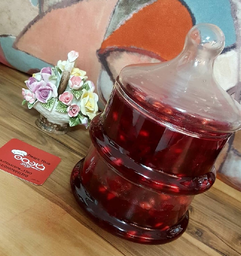 ترشی لبو و انار