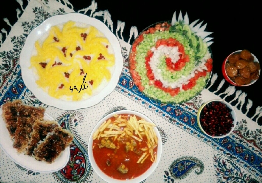 عکس خورش قیمه آلو