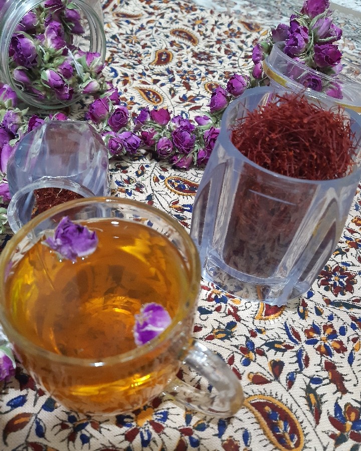 دمنوش زعفران