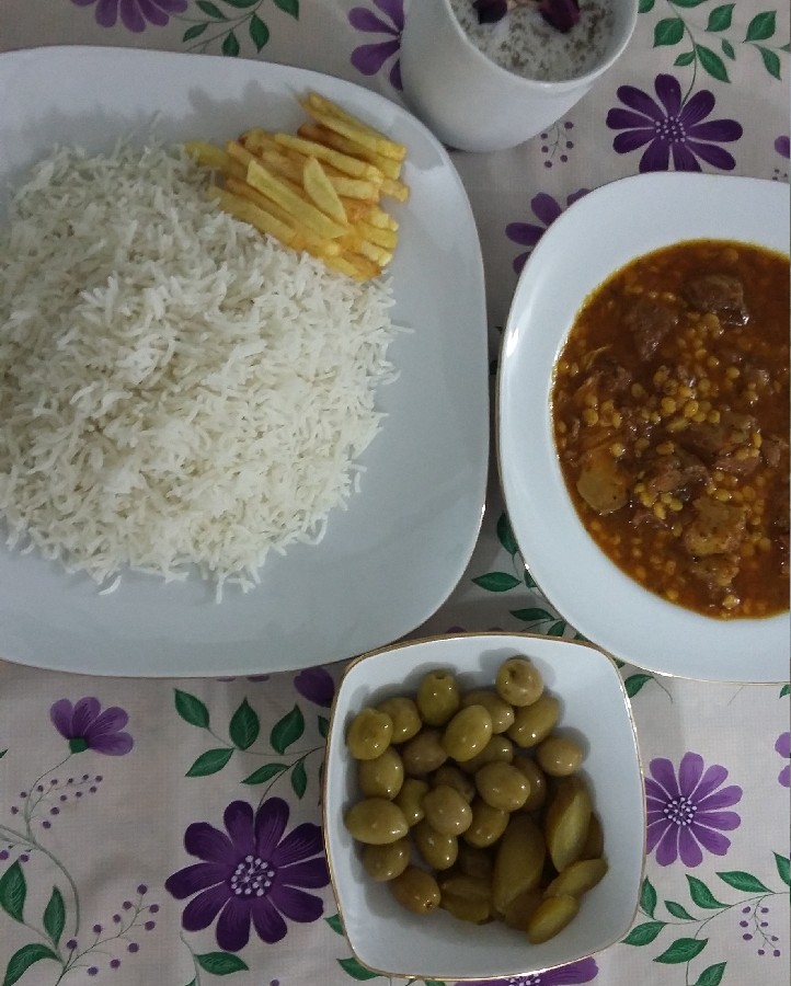 عکس خورشت لپه