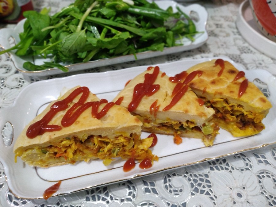 عکس کیک گوشت خوشمزه