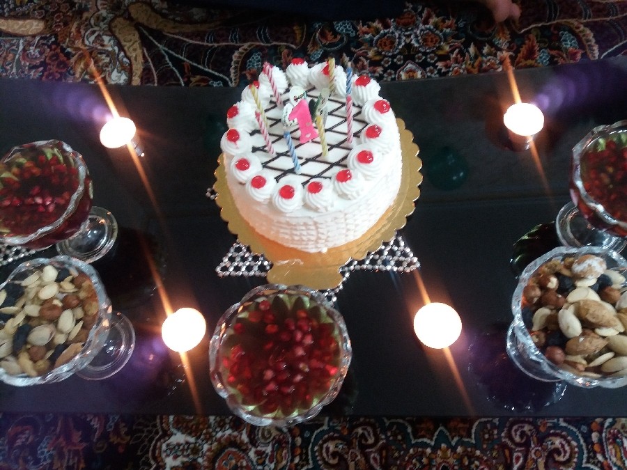 عکس اولین جشن تولد دختری