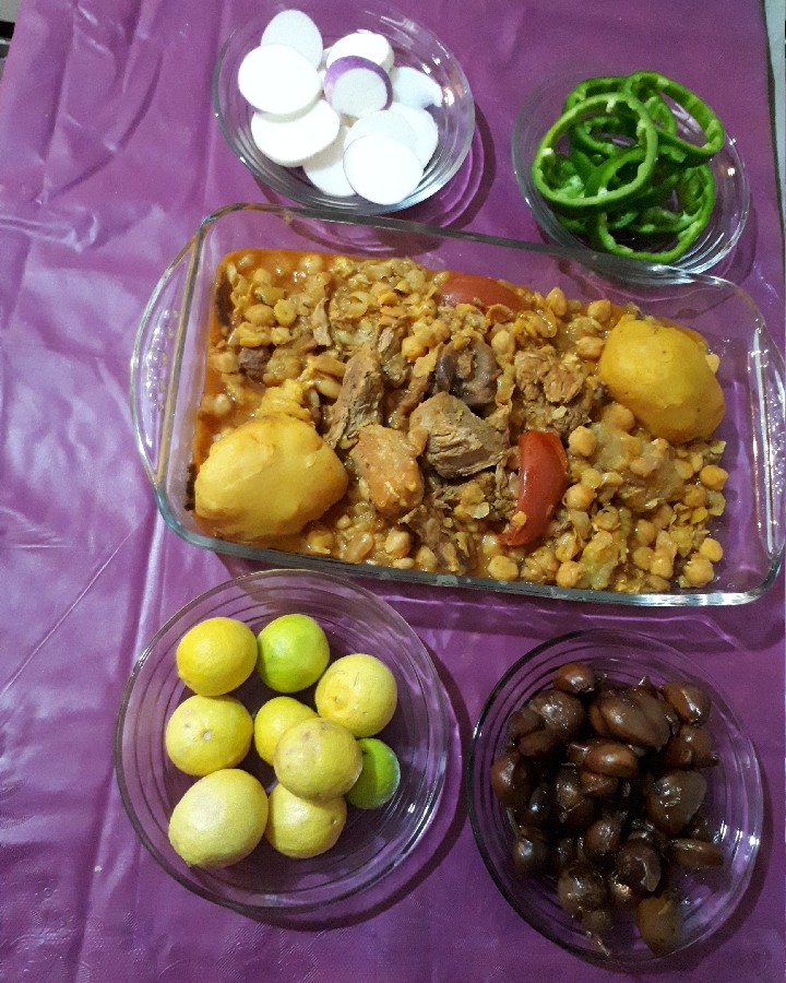 عکس آبگوشت قلم