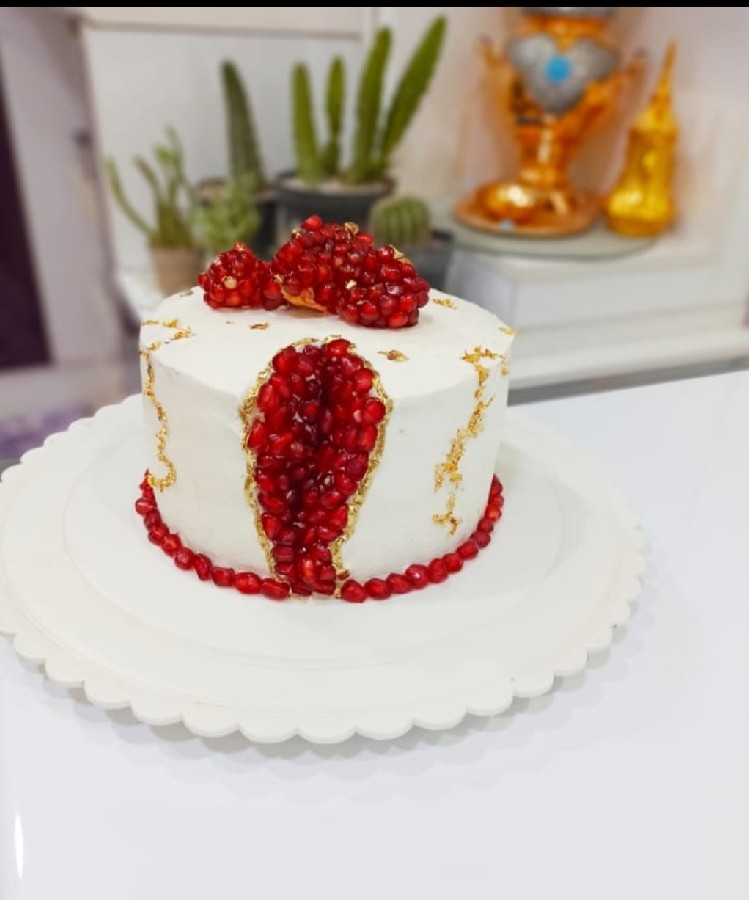 عکس کیک ترامیسو انار
