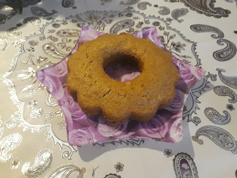 عکس مینی کیک هویج و گردو