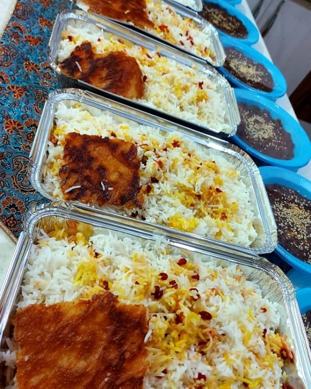 زرشک پلو با مرغ