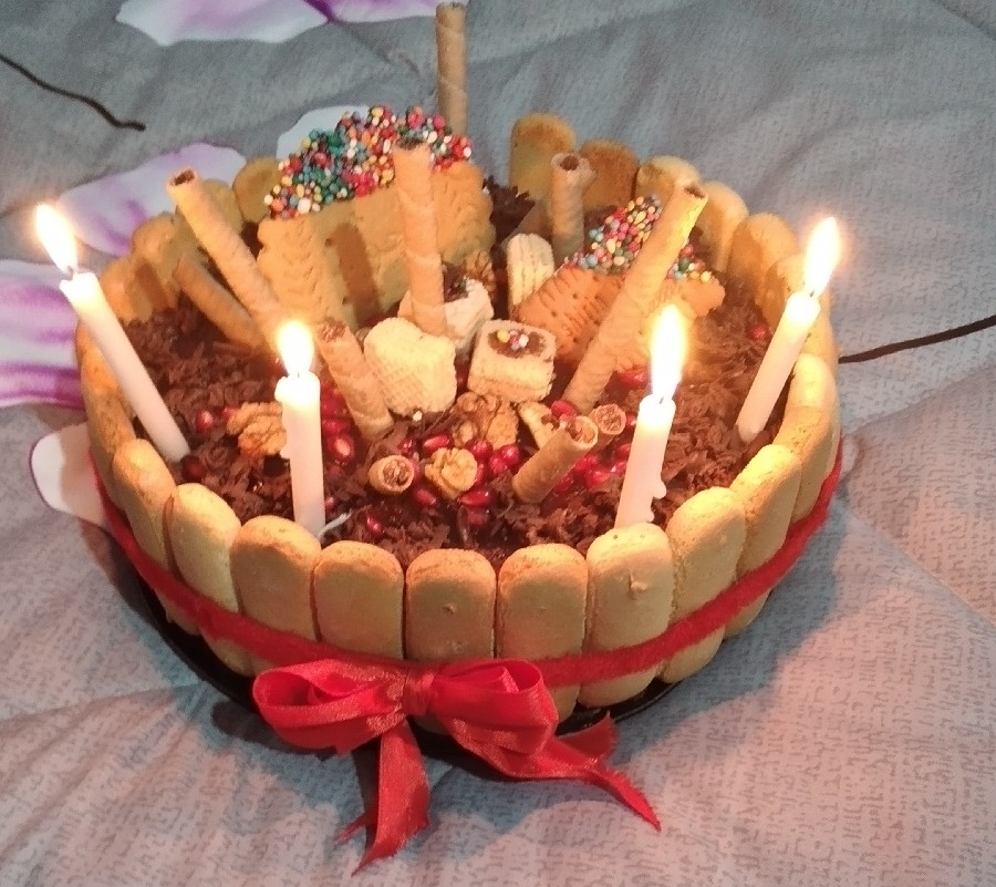 عکس تولد آجی عزیزم کیک کار آجی خوشگلم
