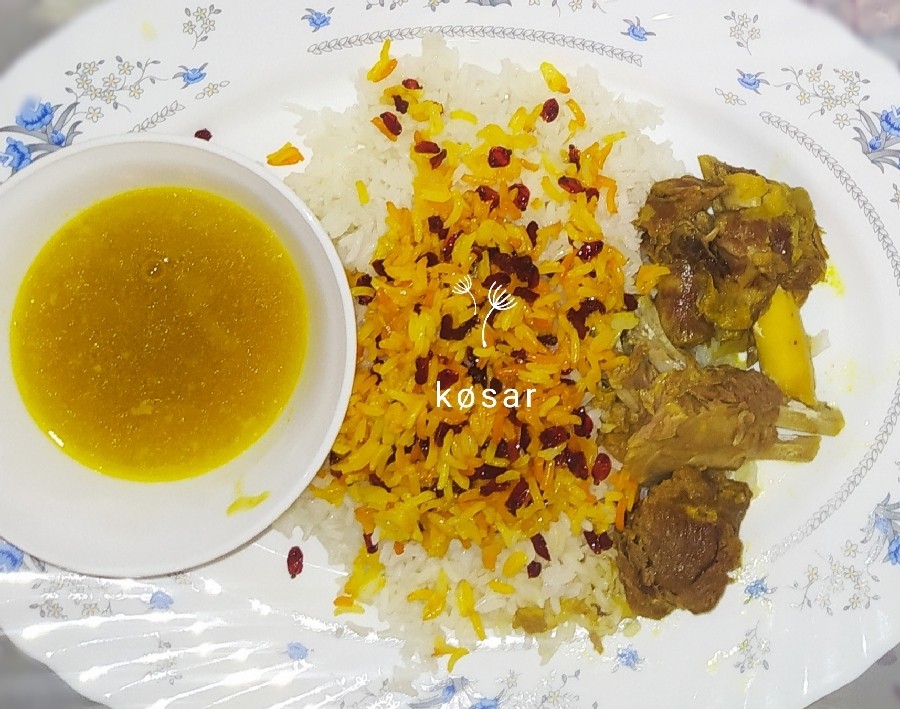 چلوگوشت (زیر برنجی لرستان)