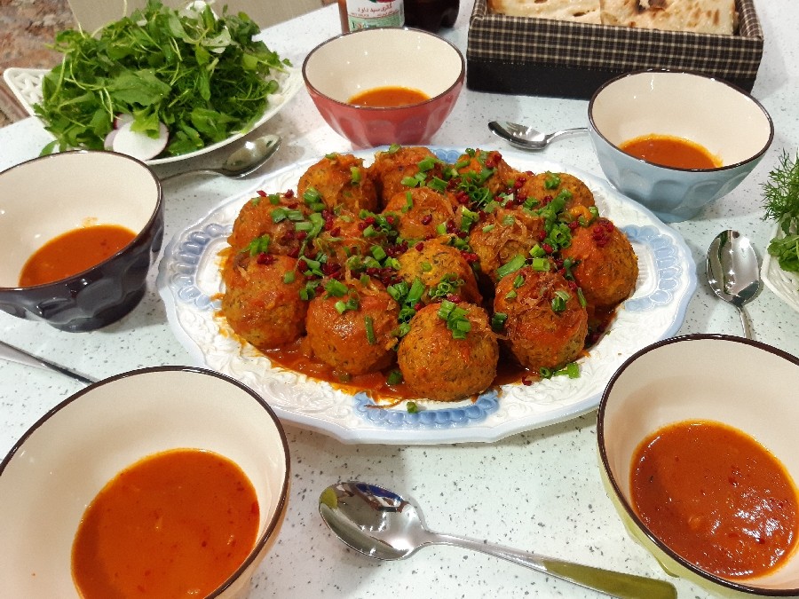 عکس ناهار امروز کوفته با حال ??????