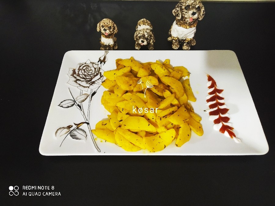 سیب زمینی تنوری معطر