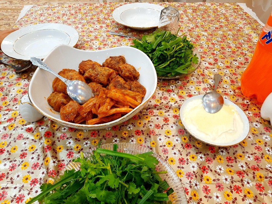 عکس دلمه کلم جان