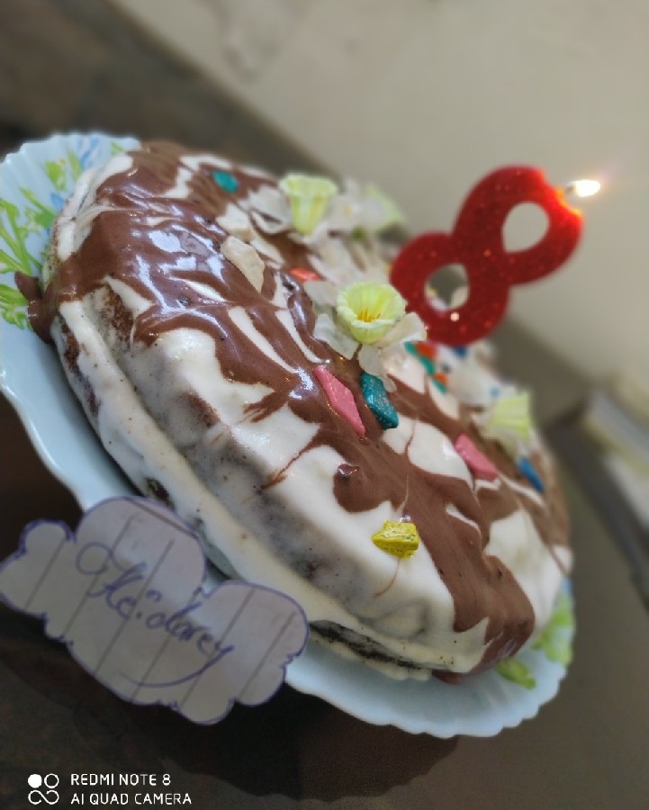 عکس اولین کیک تولد برای برادرزاده گلممم