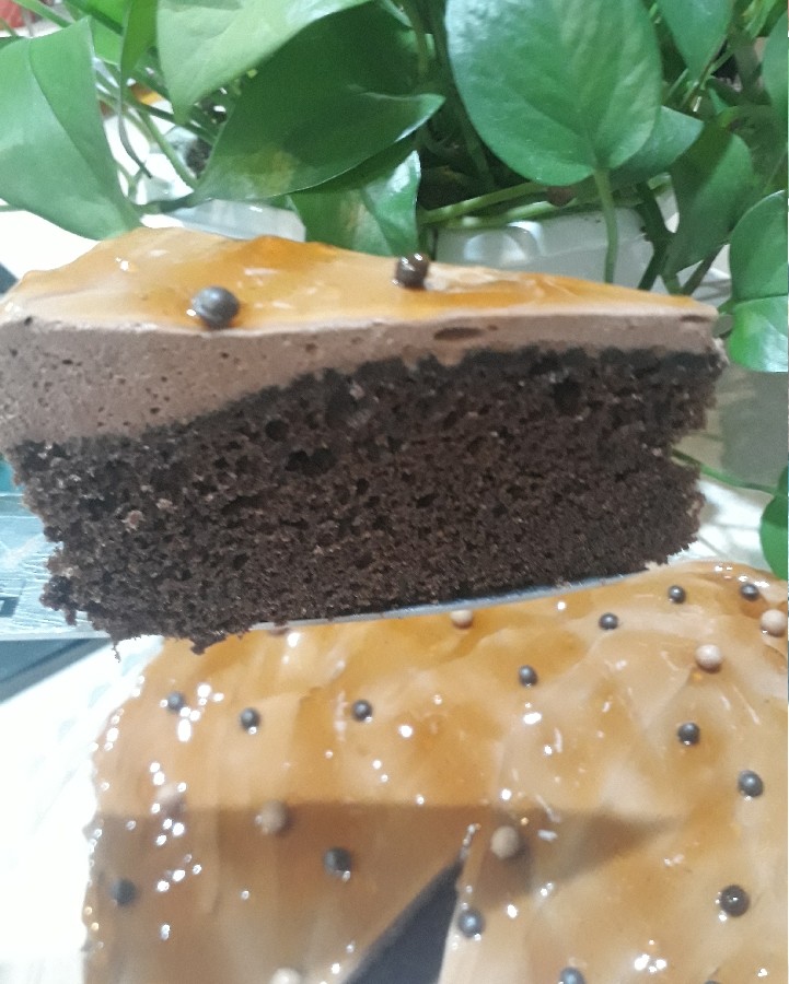 عکس کیک خیس شکلاتی 
با دستور
سر آشپز پاپیون
