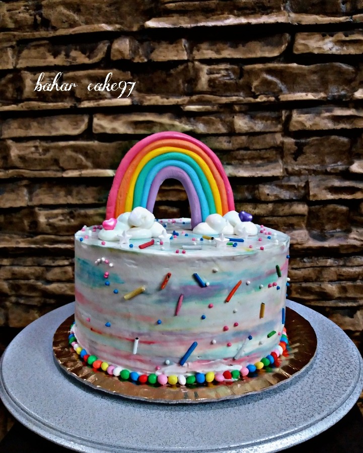 عکس کیک نسکافه ای
کیک رنگین کمان
کیک مدرن